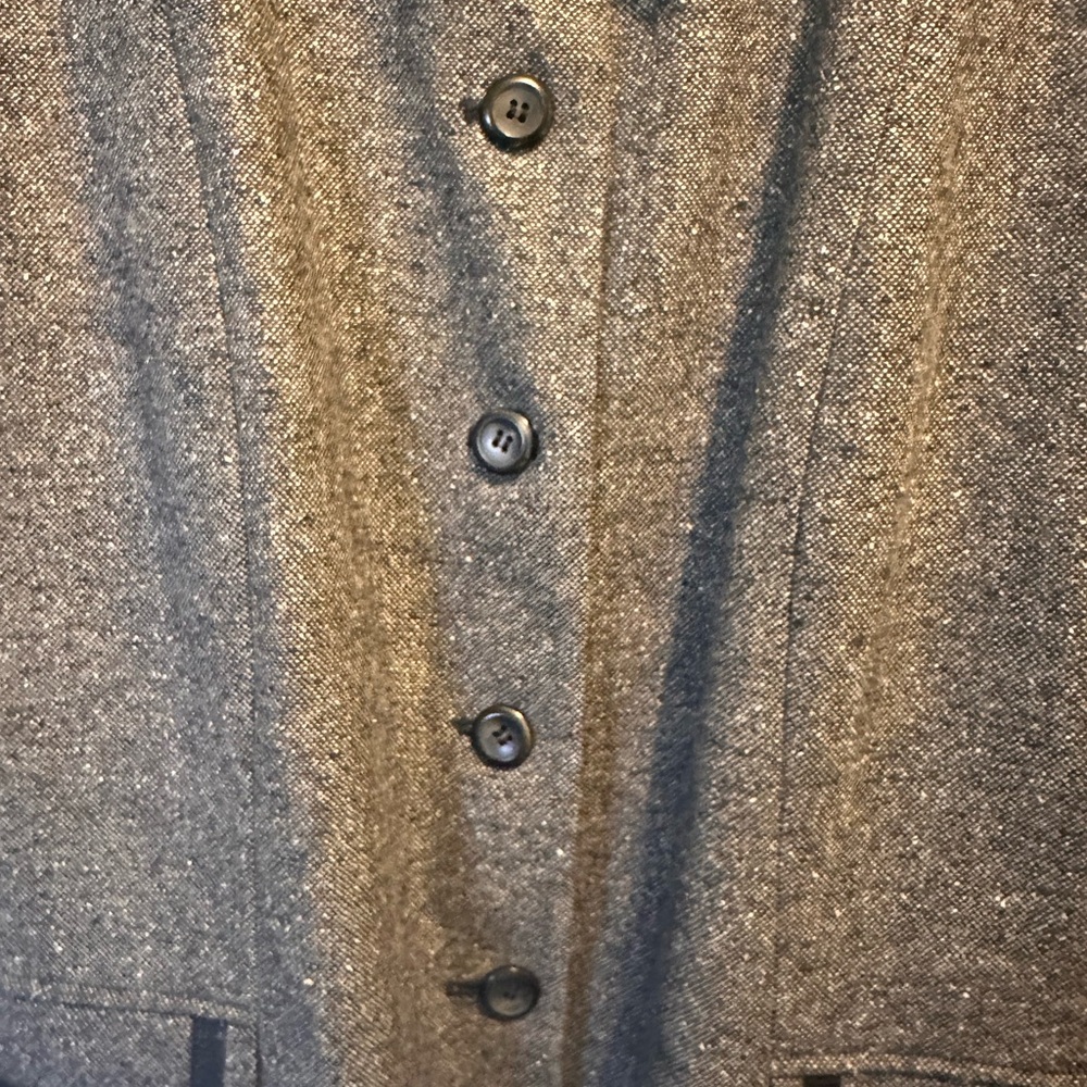 Pendleton Women's Gray Wool Blend Button Jacket, … - image 5